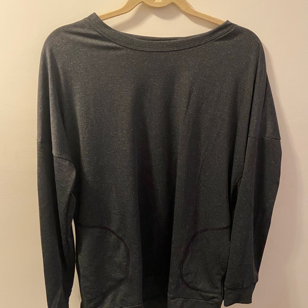 long sleeve workout top